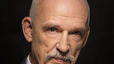 El eurodiputado polaco Janusz Korwin-Mikke