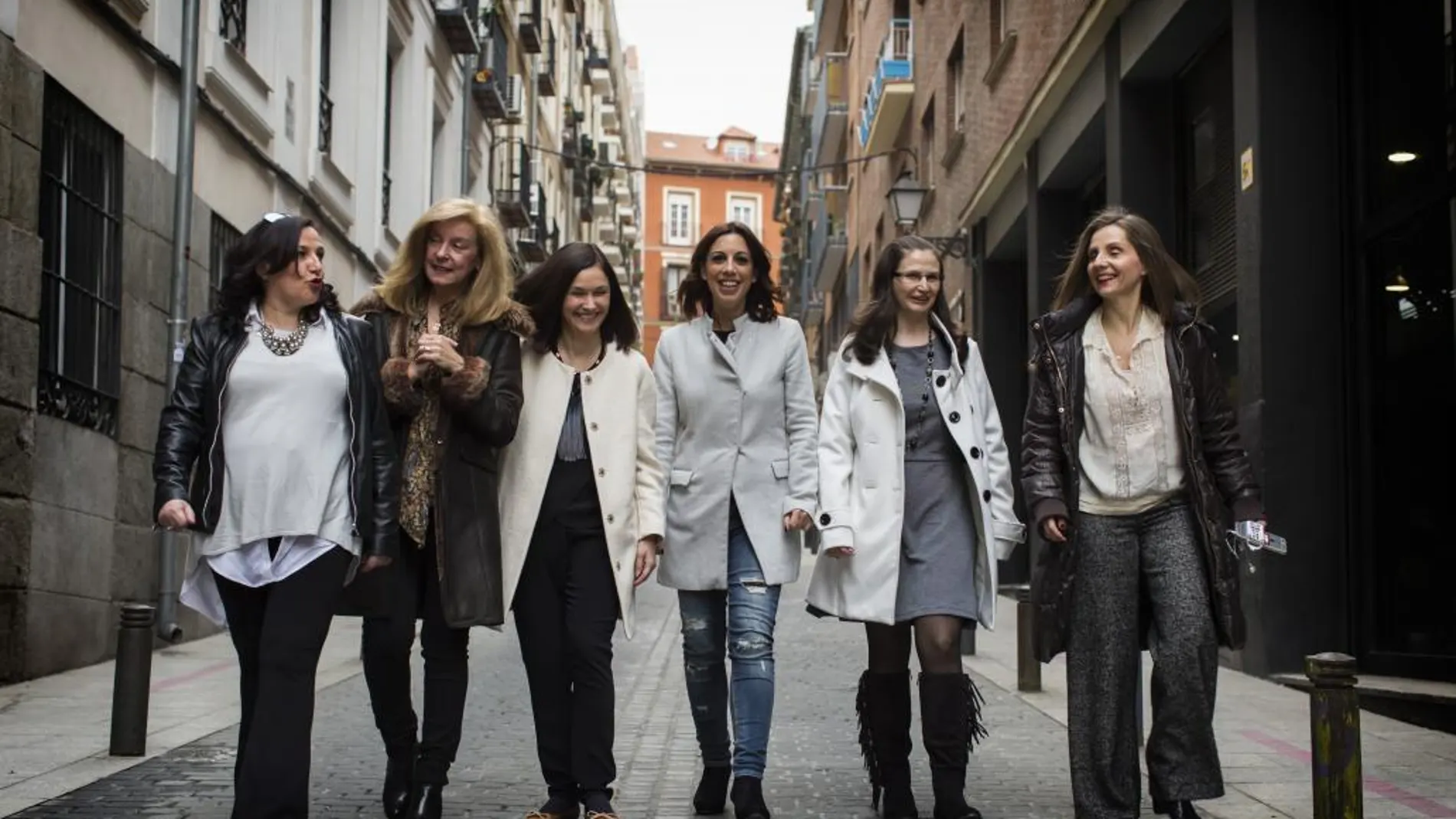 Rosa, Noemí, Anabel, Ana, Laura y Eva María