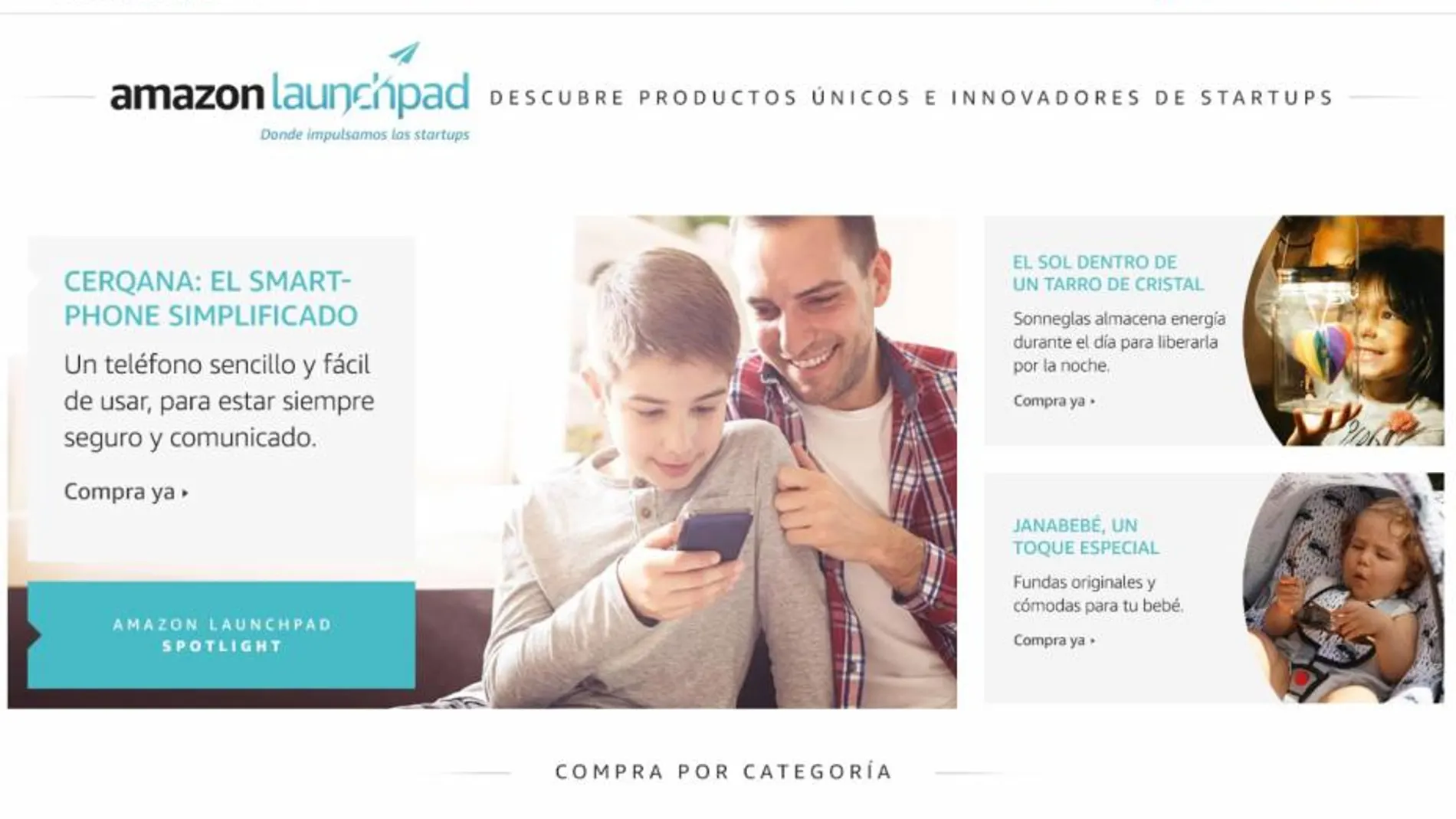 Amazon lanza su nueva tienda, Amazon Launchpad