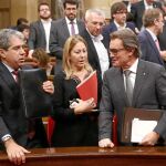 Francesc Homs ve la investidura de Artur Mas «más cerca», igual que Albiol (PP) y Duran (Unió)