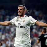Gareth Bale celebra su gol, primero del equipo ante el Leganés. EFE//Kiko Huesca
