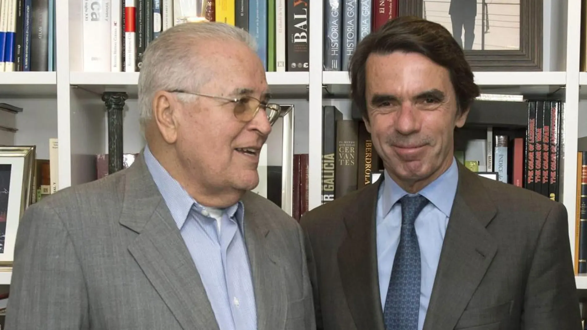 Elizardo Sánchez, el lunes con José María Aznar