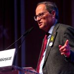El presidente de la Generalitat, Quim Torra