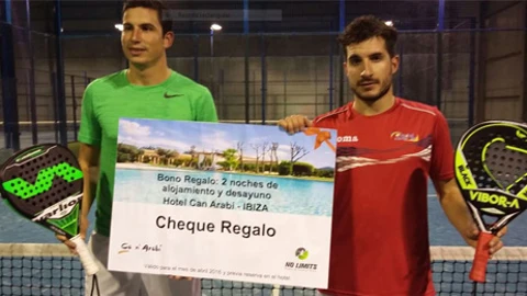 Ganadores en el torneo