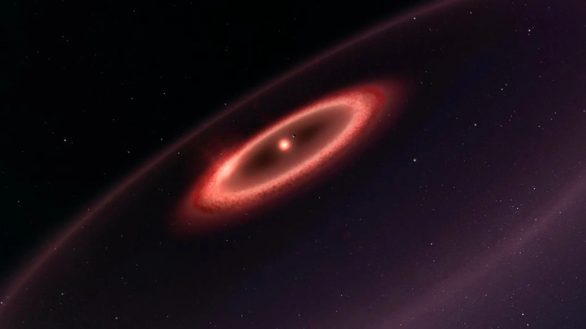 Recreación de Próxima Centauri, uno de los sistemas con los que se podría contactar / Efe