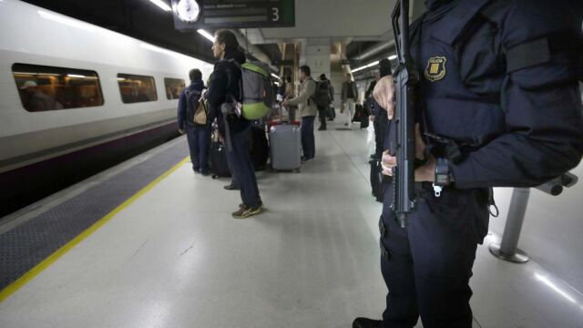 Las estaciones de tren son un lugar sensible de atentado en el que se extrema la vigilancia