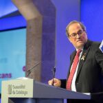 El presidente de la Generalitat, Quim Torra, ha presentado los ejes de acción del Plan de Gobierno de la presente legislatura/Efe
