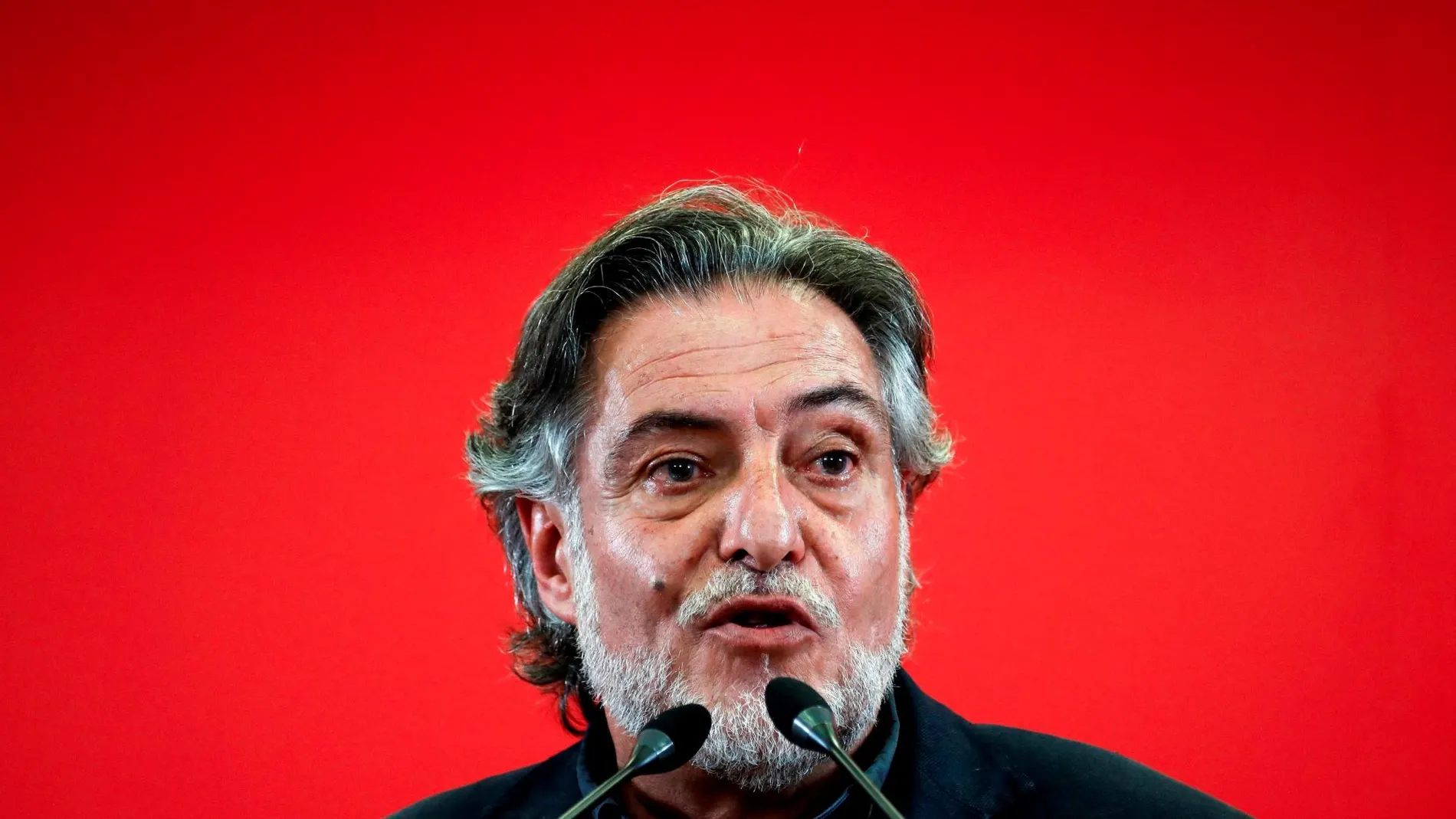 El ex seleccionador, tras ser elegido candidato del PSOE en las primarias