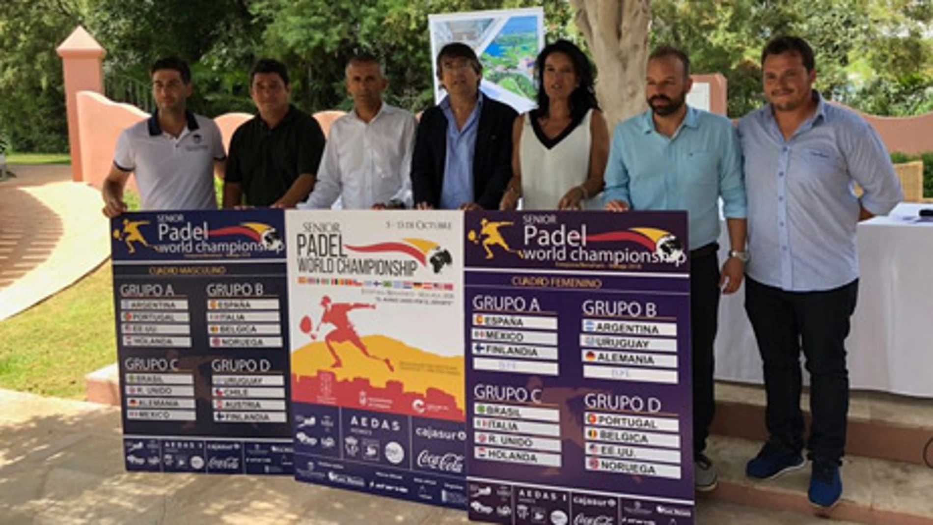 Presentación del torneo de Málaga
