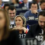 La líder del Frente Nacional y candidata a la Presidencia de Francia, Marine Le Pen
