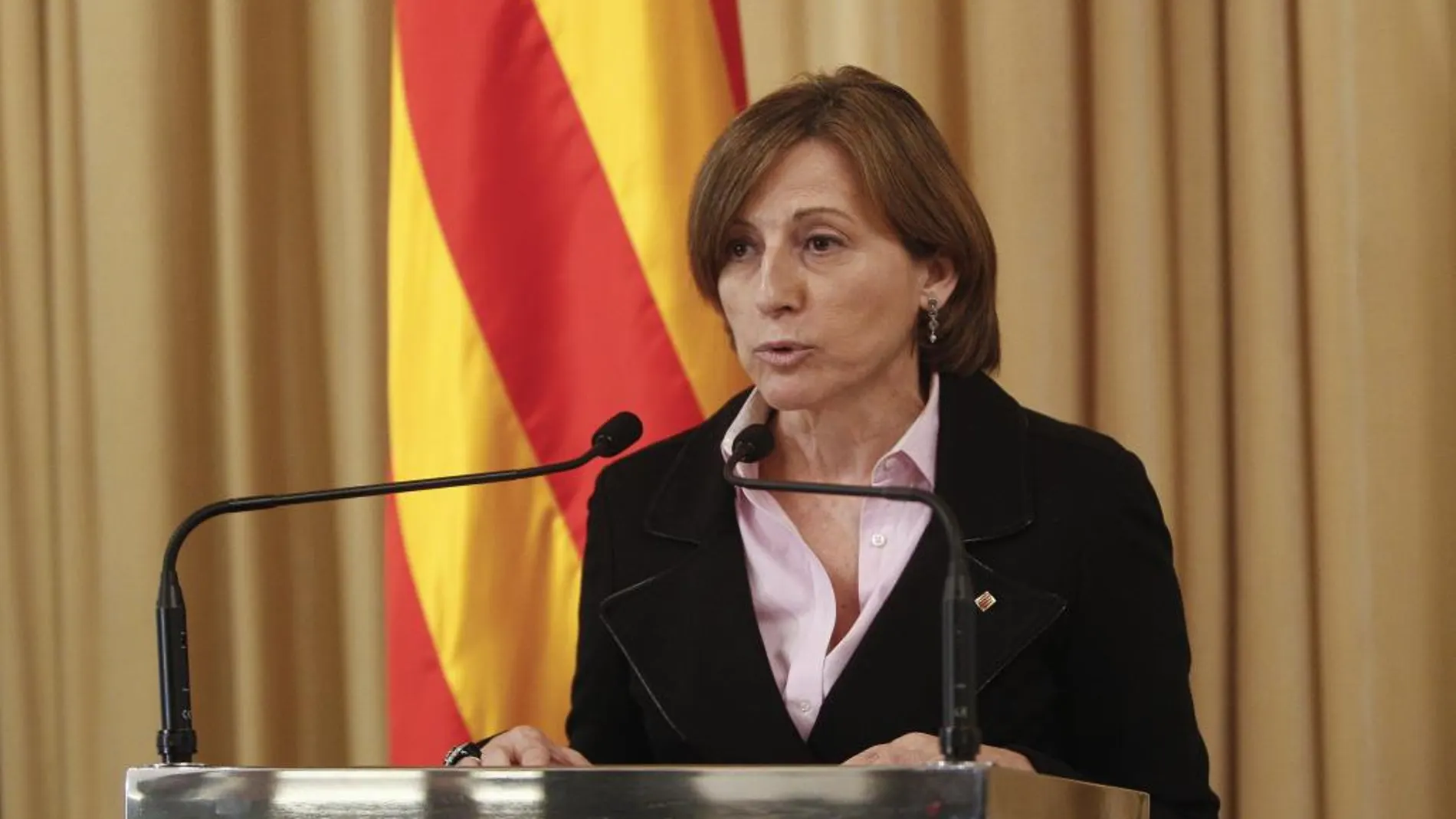 La presidenta del Parlament, Carme Forcadell