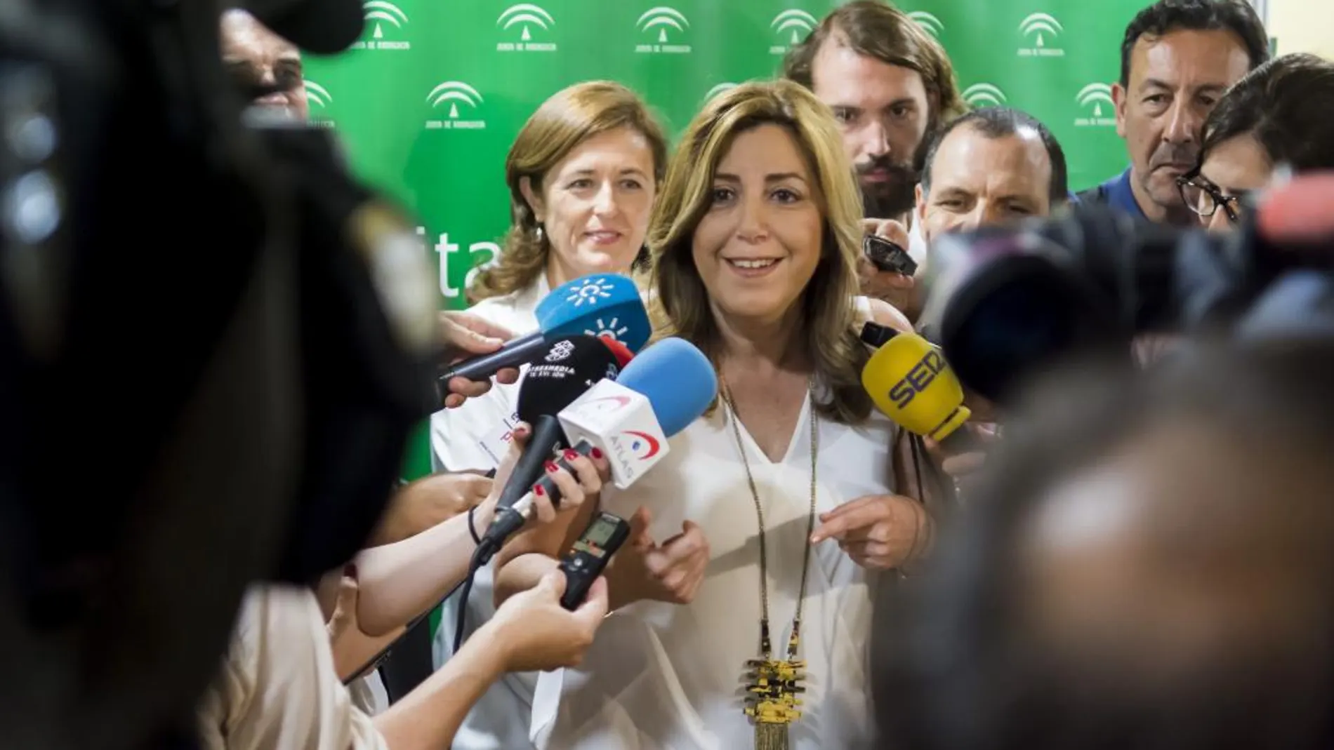 La presidenta de la Junta, la socialista Susana Díaz