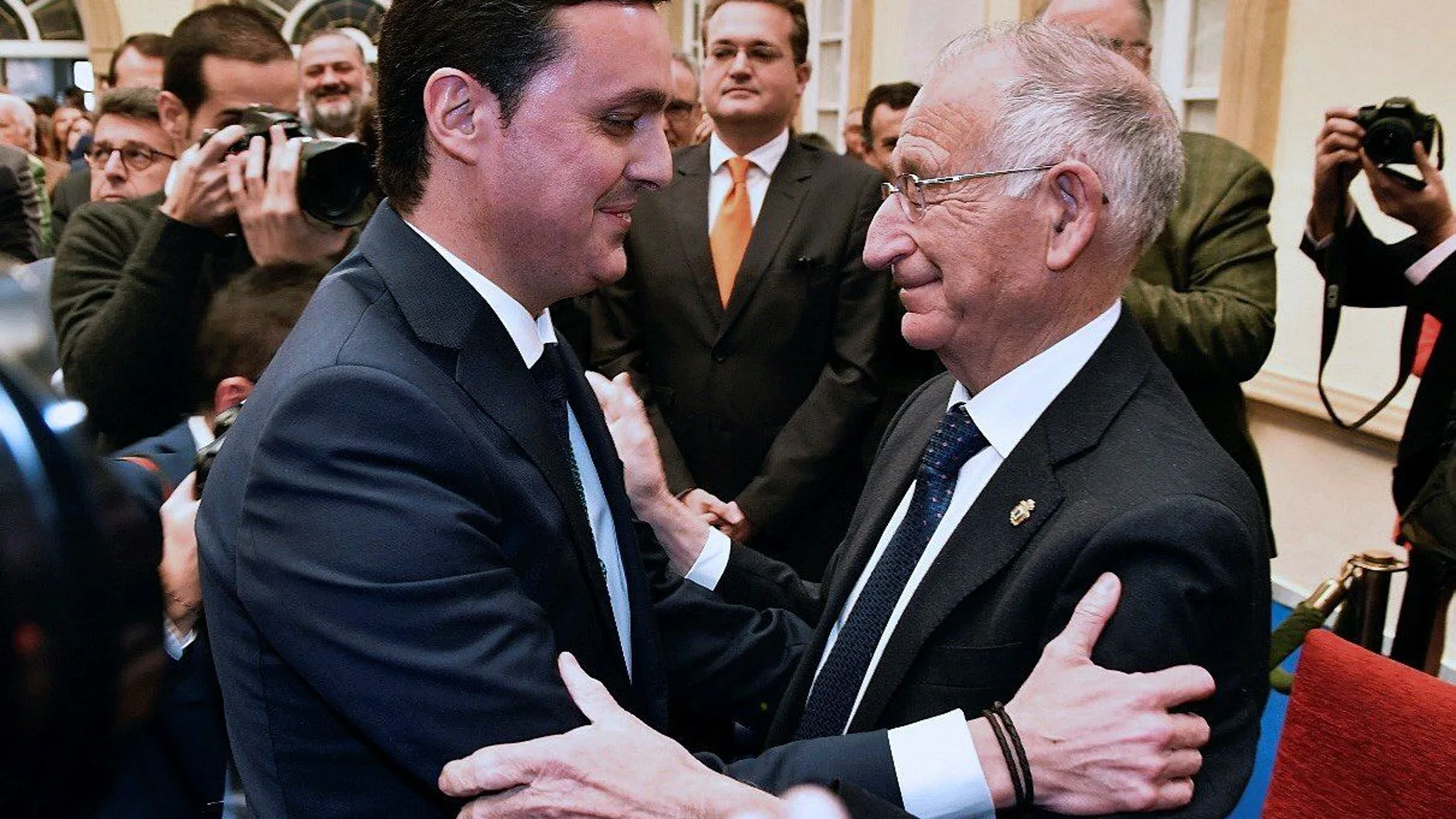 Javier Aureliano García y Gabriel Amat / Foto: Efe