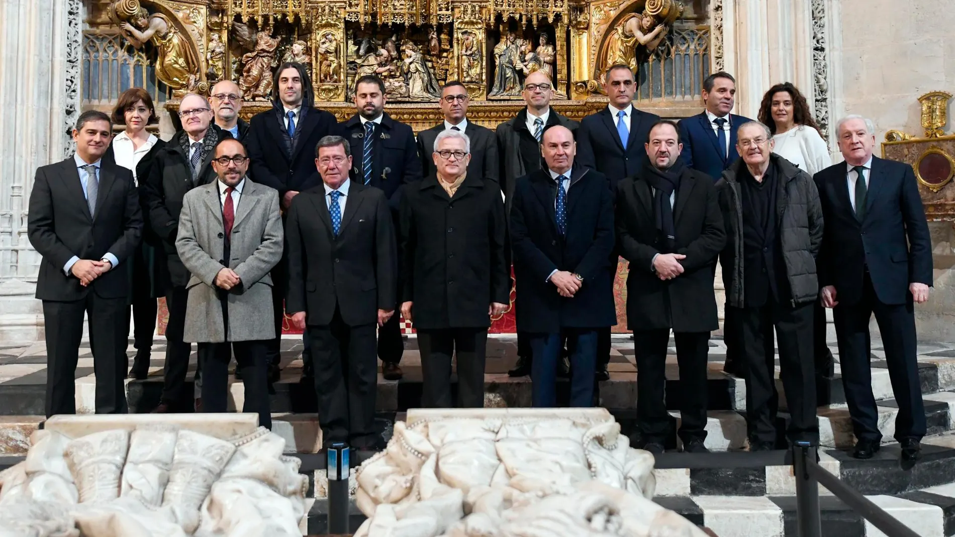 Foto de familia de los integrantes del Consejo Rector del Consorcio del Camino del Cid
