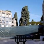 Los nichos derrumbados del cementerio de Montjuïc