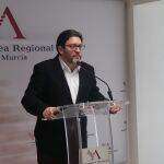 El portavoz de Ciudadanos en la Asamblea Regional, Miguel Sánchez