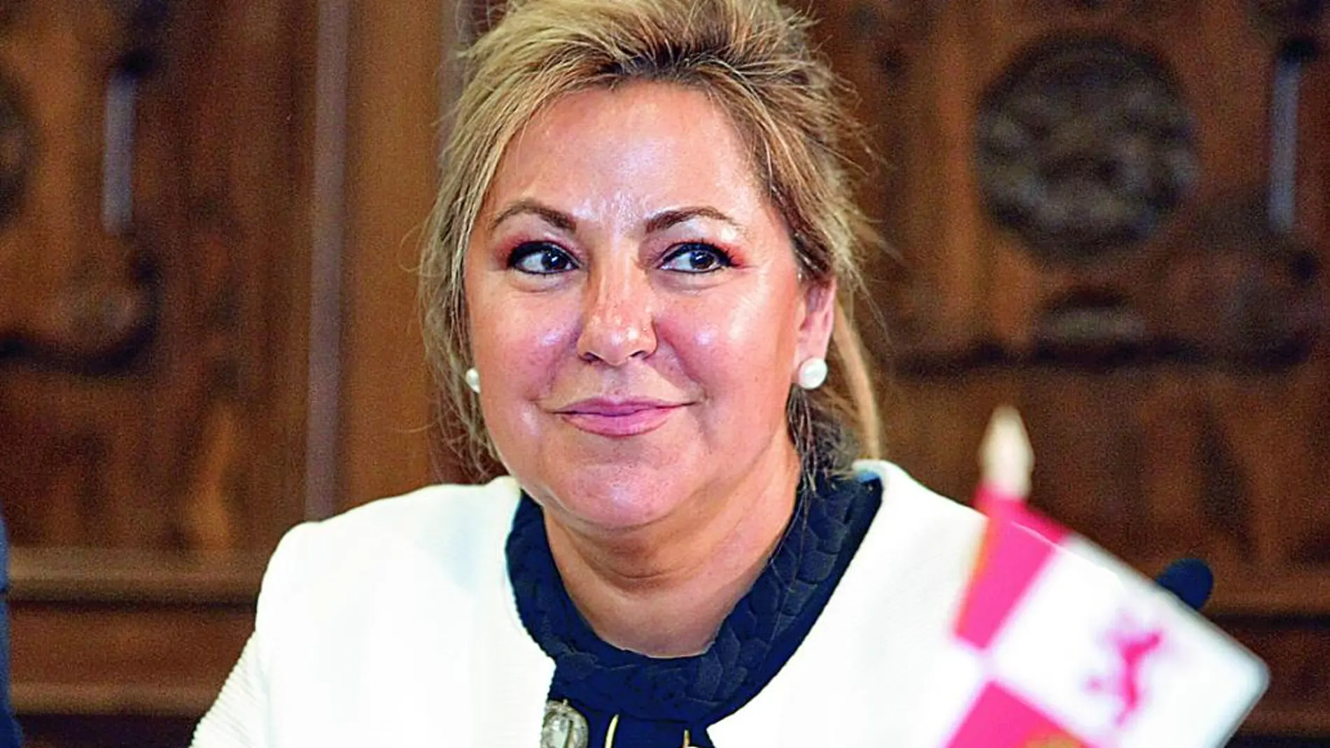 La ex vicepresidenta y portavoz de la Junta de Castilla y León, Rosá Valdeón