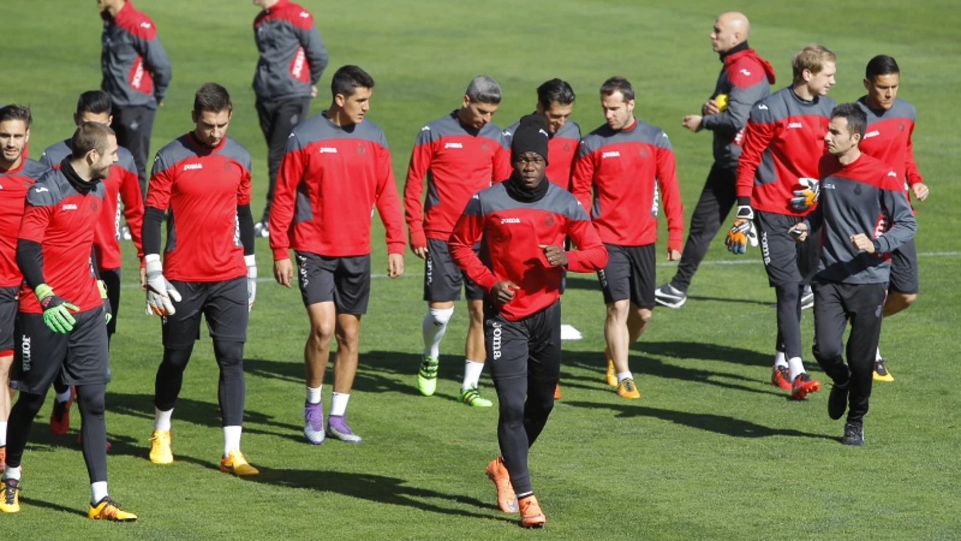 Entrenamiento de la plantilla blanquiazul