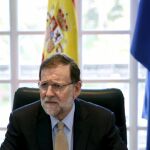 El presidente del Gobierno, Mariano Rajoy
