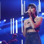Aitana, durante su actuación en la Gala 1