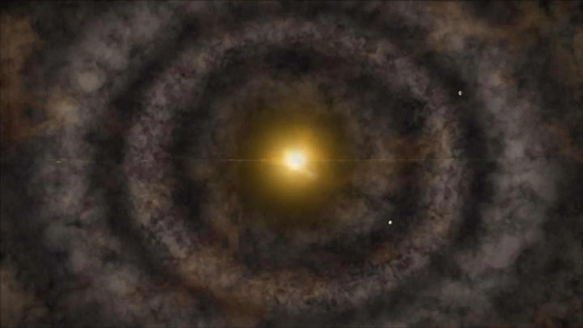 El nacimiento de un planeta, captado por el telescopio ALMA