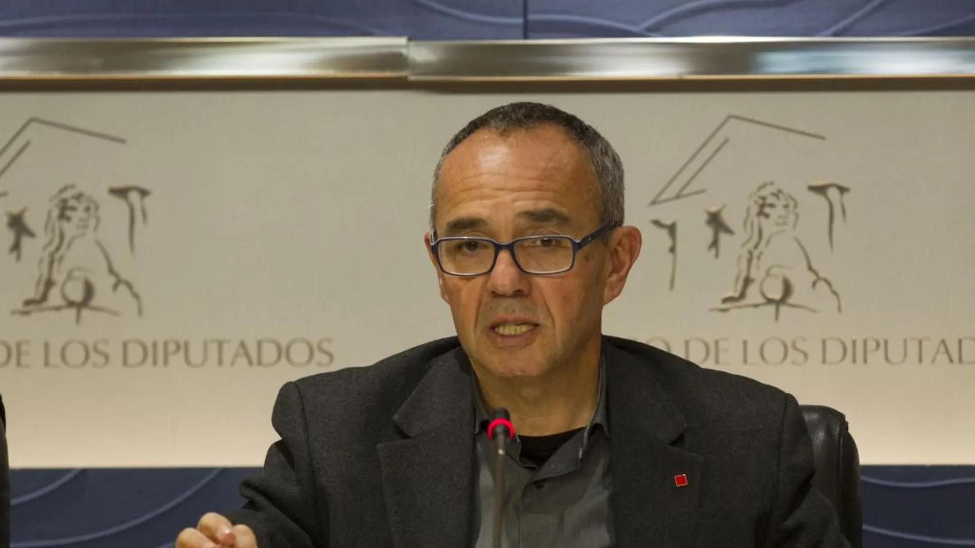 El portavoz de Catalunya Sí Que Es Pot (CSQP) en el Parlamento catalán, Joan Coscubiela