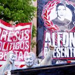«Alfon», actualmente en prisión, es uno de los símbolos de la lucha antisistema en la capital