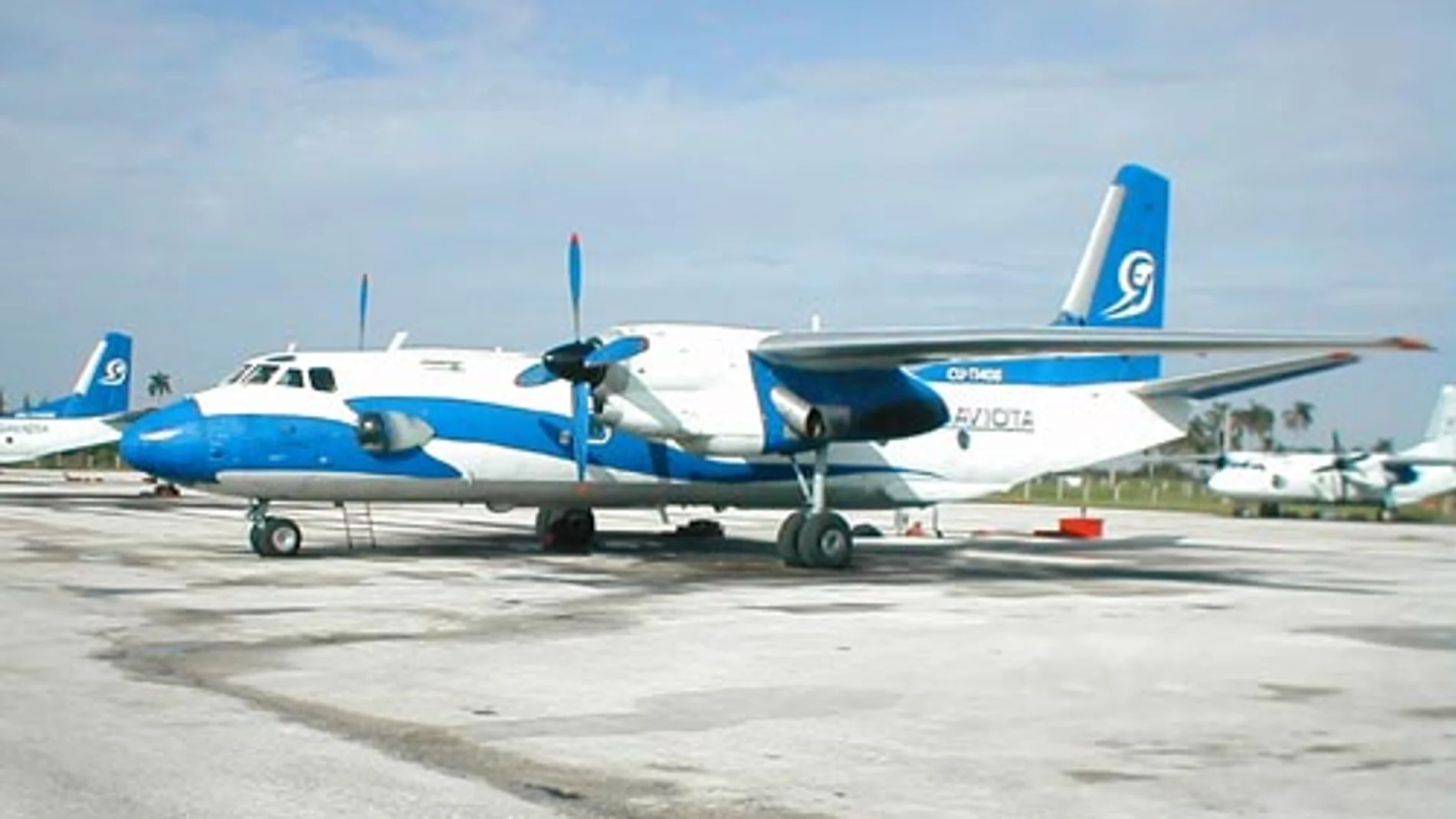 El avión de Aerogavieta siniestrado sería un An-26
