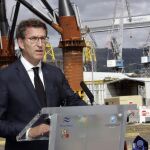 El presidente de la Xunta de Galicia, Alberto Núñez Feijóo