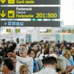 El aeropuerto barcelonés de El Prat es el segundo más importante de España por número de pasajeros / Ap