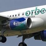 Avión de la aerolínea Orbest