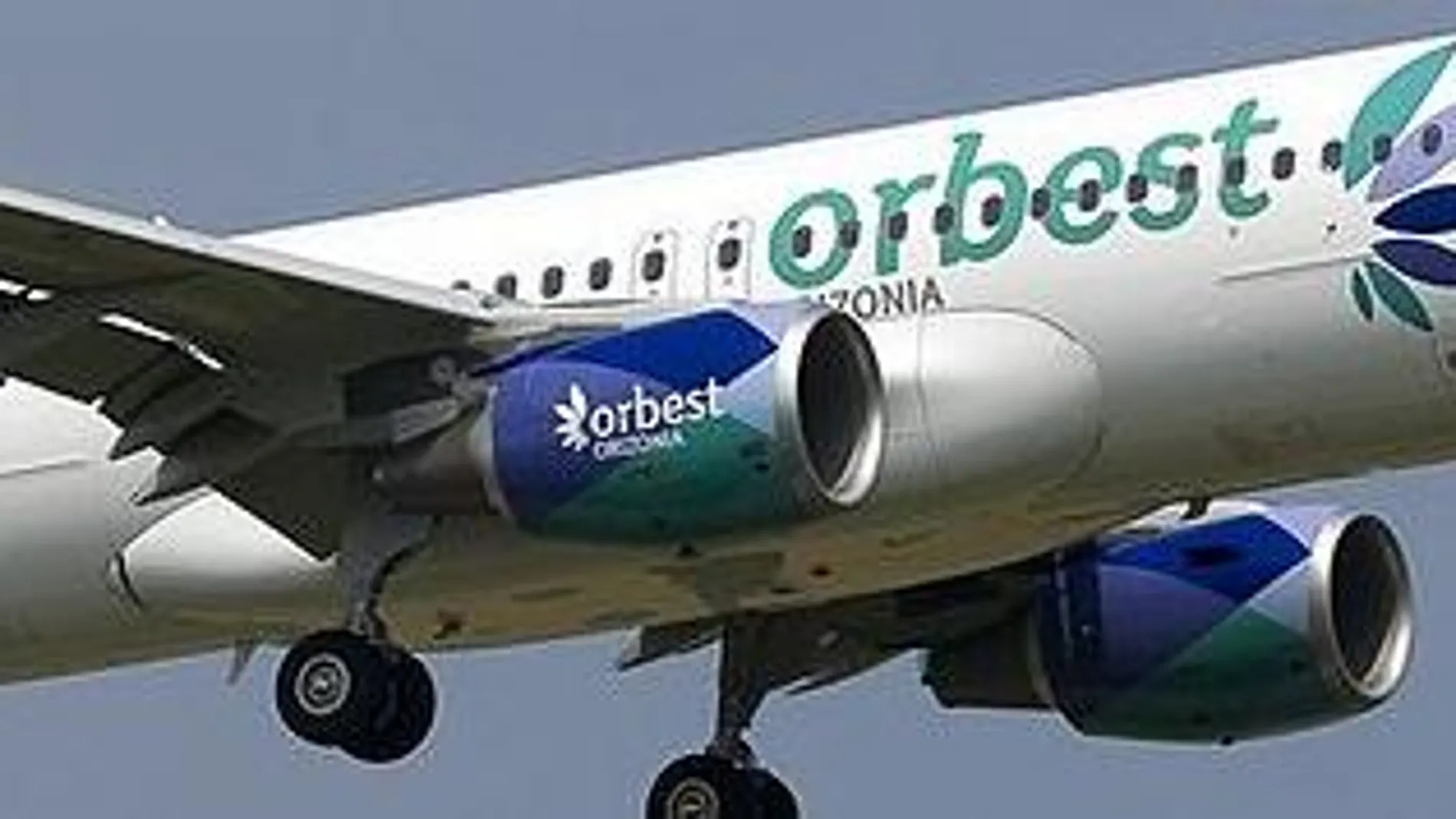 Avión de la aerolínea Orbest
