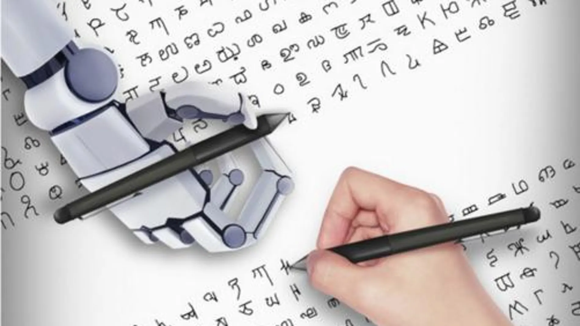 El trabajo compara el aprendizaje humano y de ordenador en una amplia gama de conceptos visuales simples y caracteres escritos a mano seleccionados de alfabetos de todo el mundo