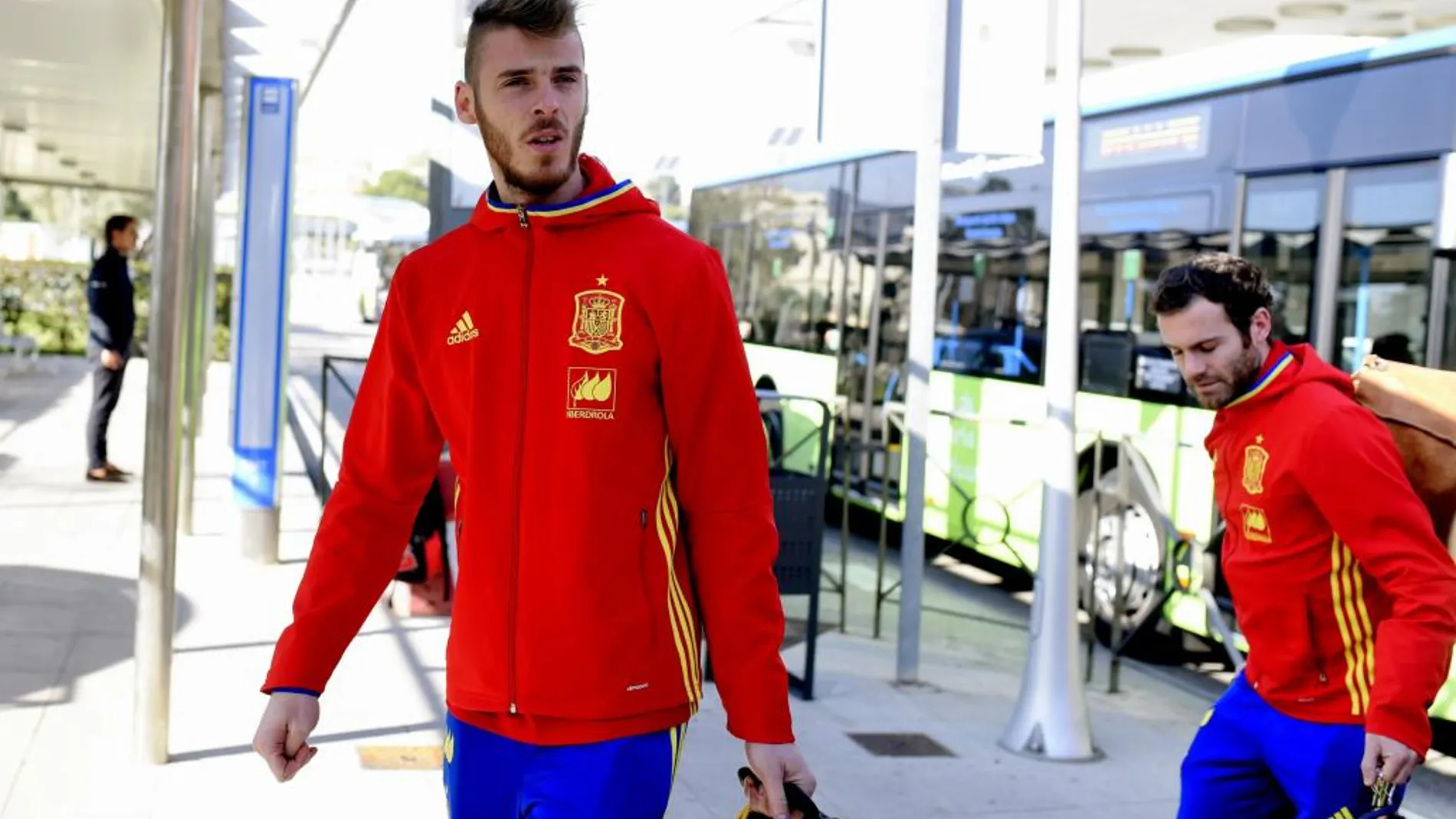 La selección española ya se encuentra en Madrid