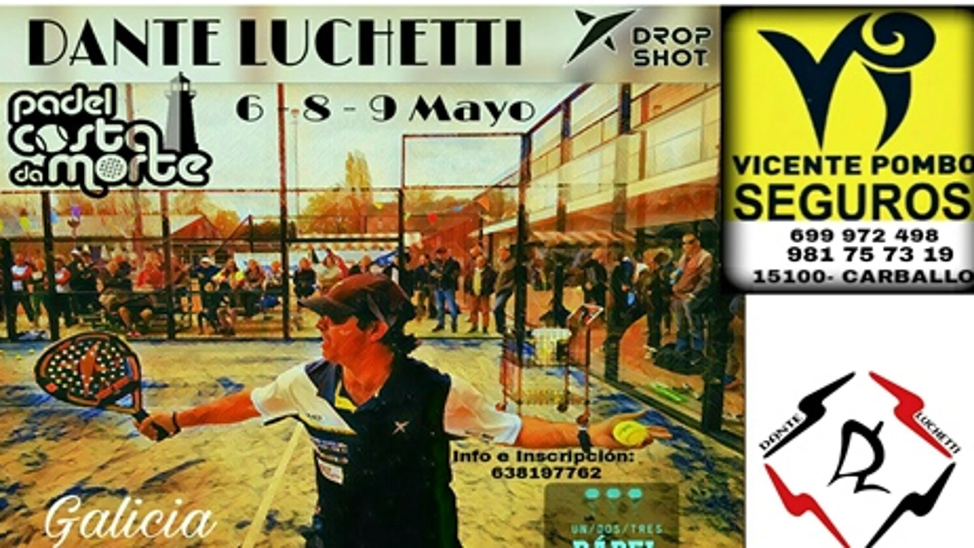 Cartel Dante Luchetti Galicia mayo 2017