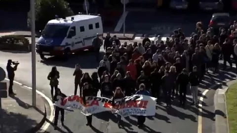 Manifestación de la UPZV