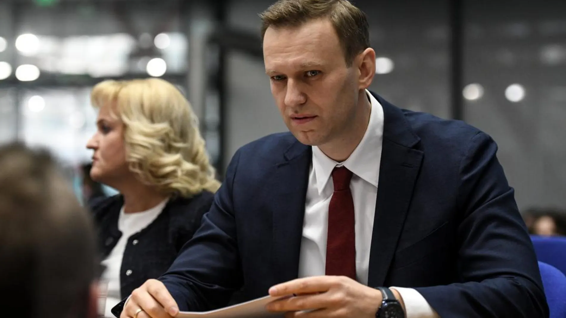 El bloguero, activista anticorrupción y líder opositor ruso Alexéi Navalni, en una imagen de archivo / Foto: Efe
