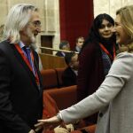 Antonio Guerrero, el miércoles en el Parlamento andaluz