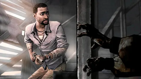 Lee Everett es el protagonista de «The Walking Dead: The Game»