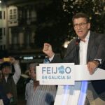 El candidato del PPdeG a la Presidencia de la Xunta, Alberto Núñez Feijóo