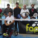 FAP curso iniciación pádel adaptado
