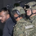 "El Cholo Ivan", detenido ayer por la Marina mexicana.