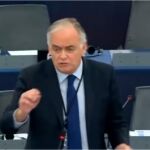 El eurodiputado popular, Esteban González Pons, en su intervención en el Parlamento Europeo