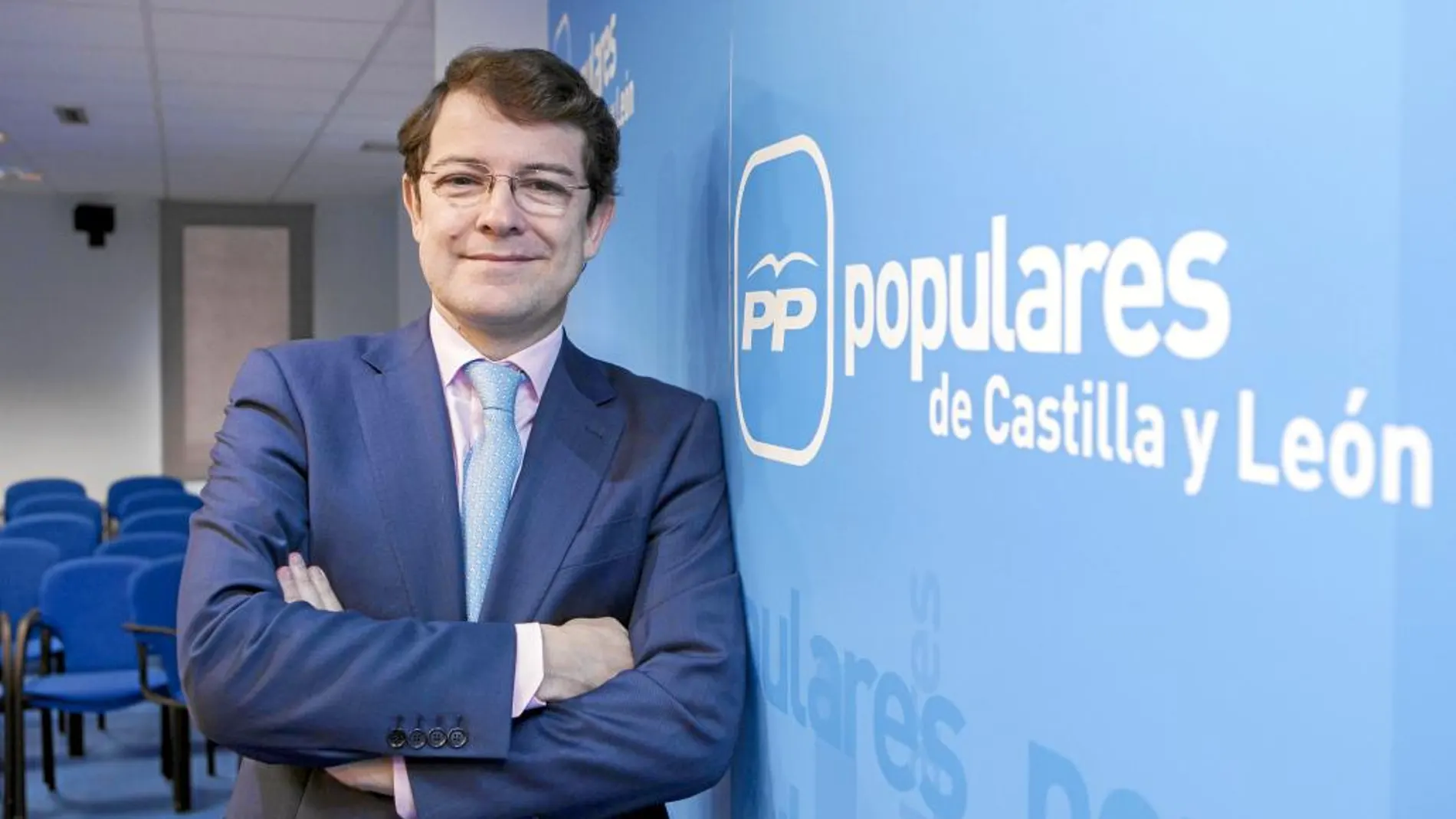 Alfonso Fernández Mañueco, secretario general del PP de Castilla y León
