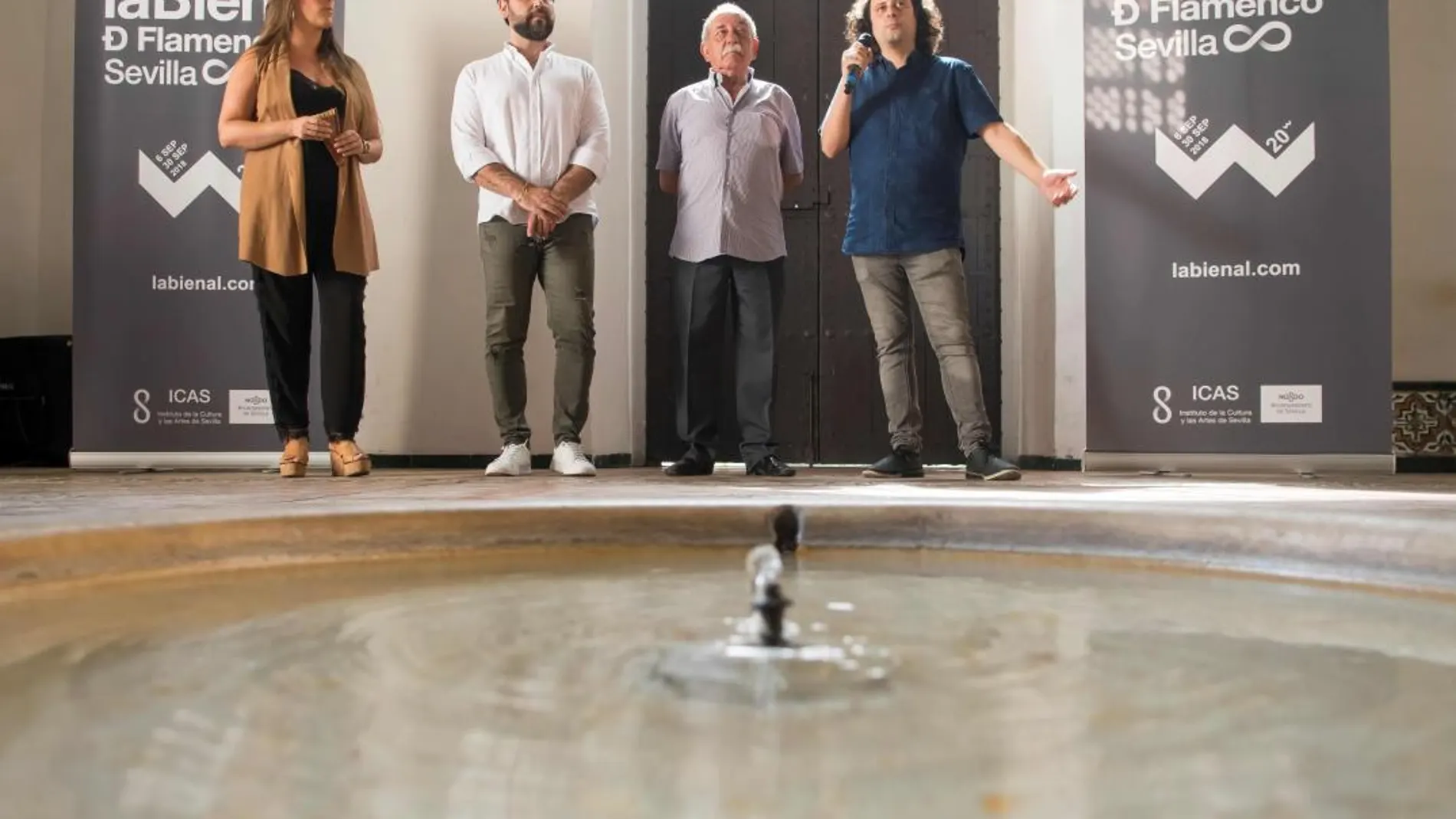 Presentación ayer de los espectáculos en el Real Alcázar de Sevilla / Foto: Efe