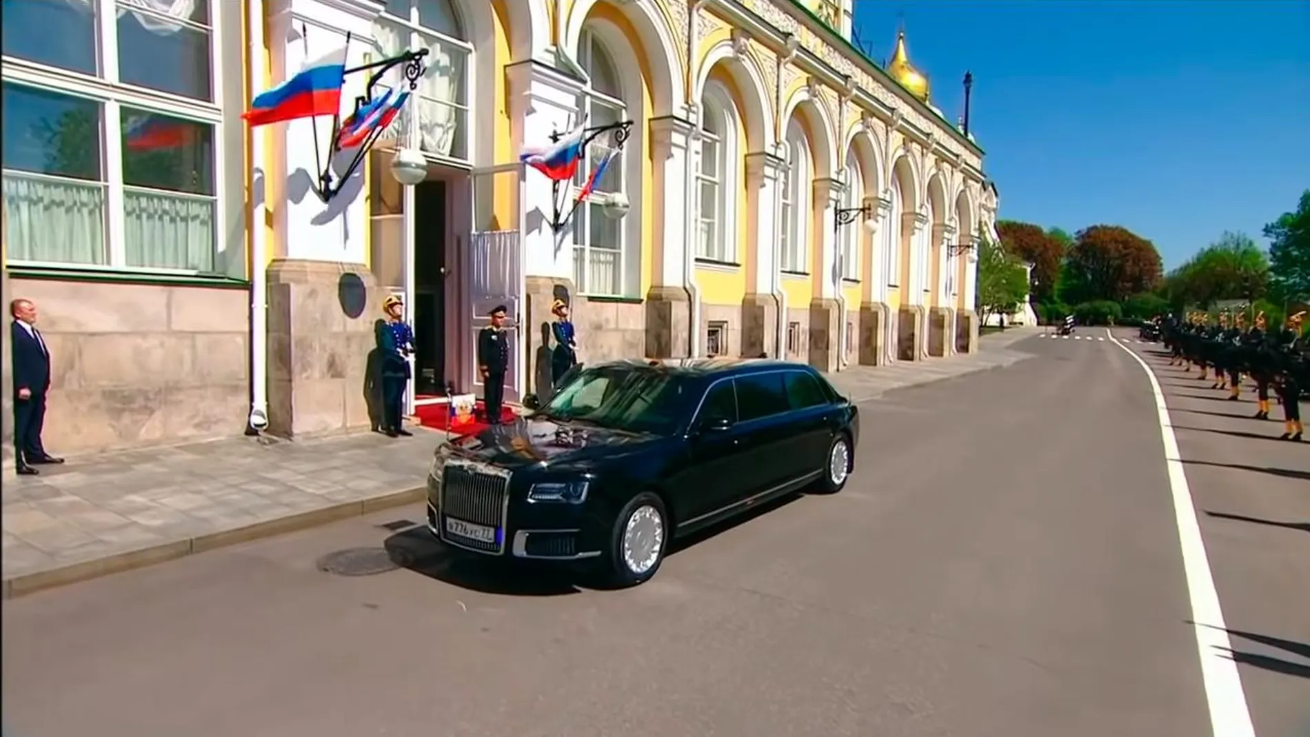 Aurus, el vehículo oficial del presidente Vladimir Putin