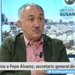 Imagen de archivo de Pepe Álvarez durante una intervención en en Antena3