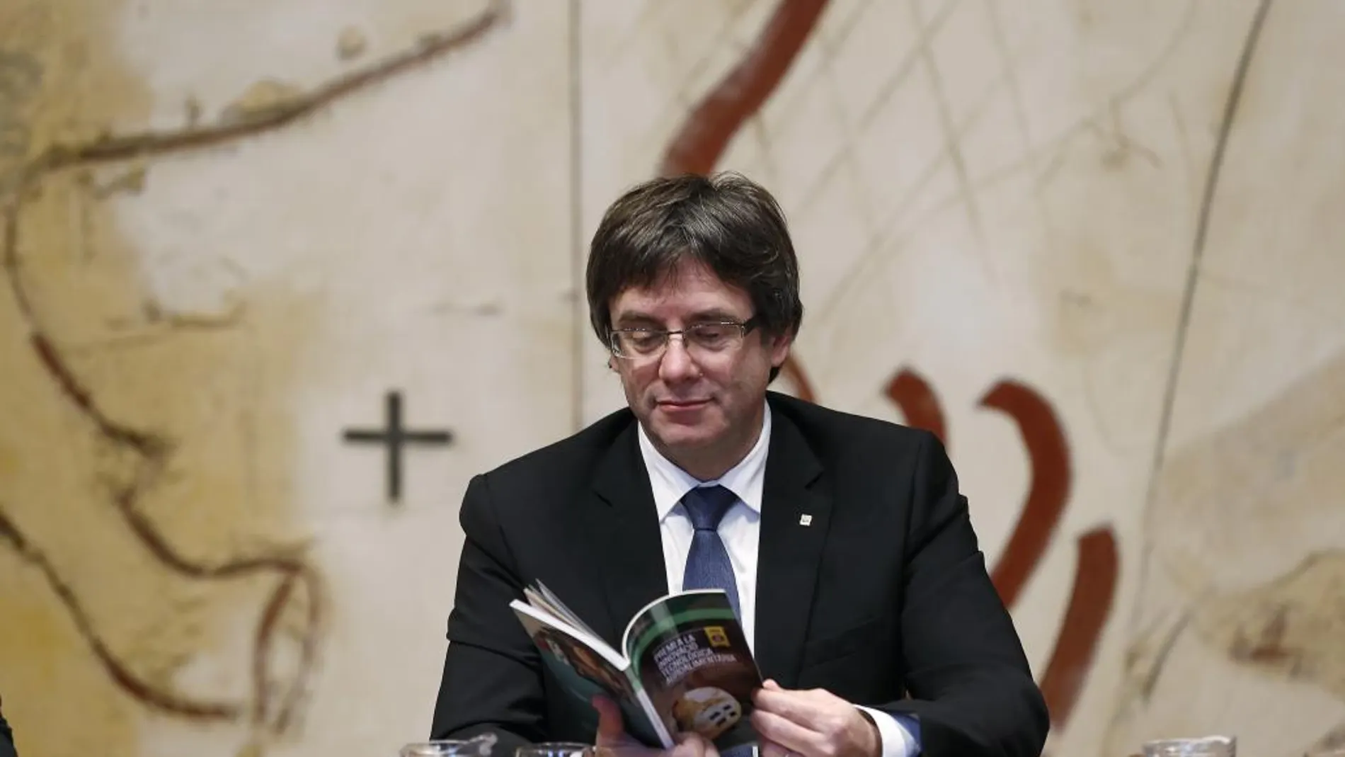 El presidente de la Generalitat, Carles Puigdemont