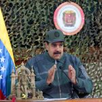 Nicolás Maduro, en una reunión en el marco de los preparativos del Bicentenario del Congreso De Angostura y el Ejercicio Militar