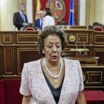 Rita Barberá acudió a la constitución del Senado